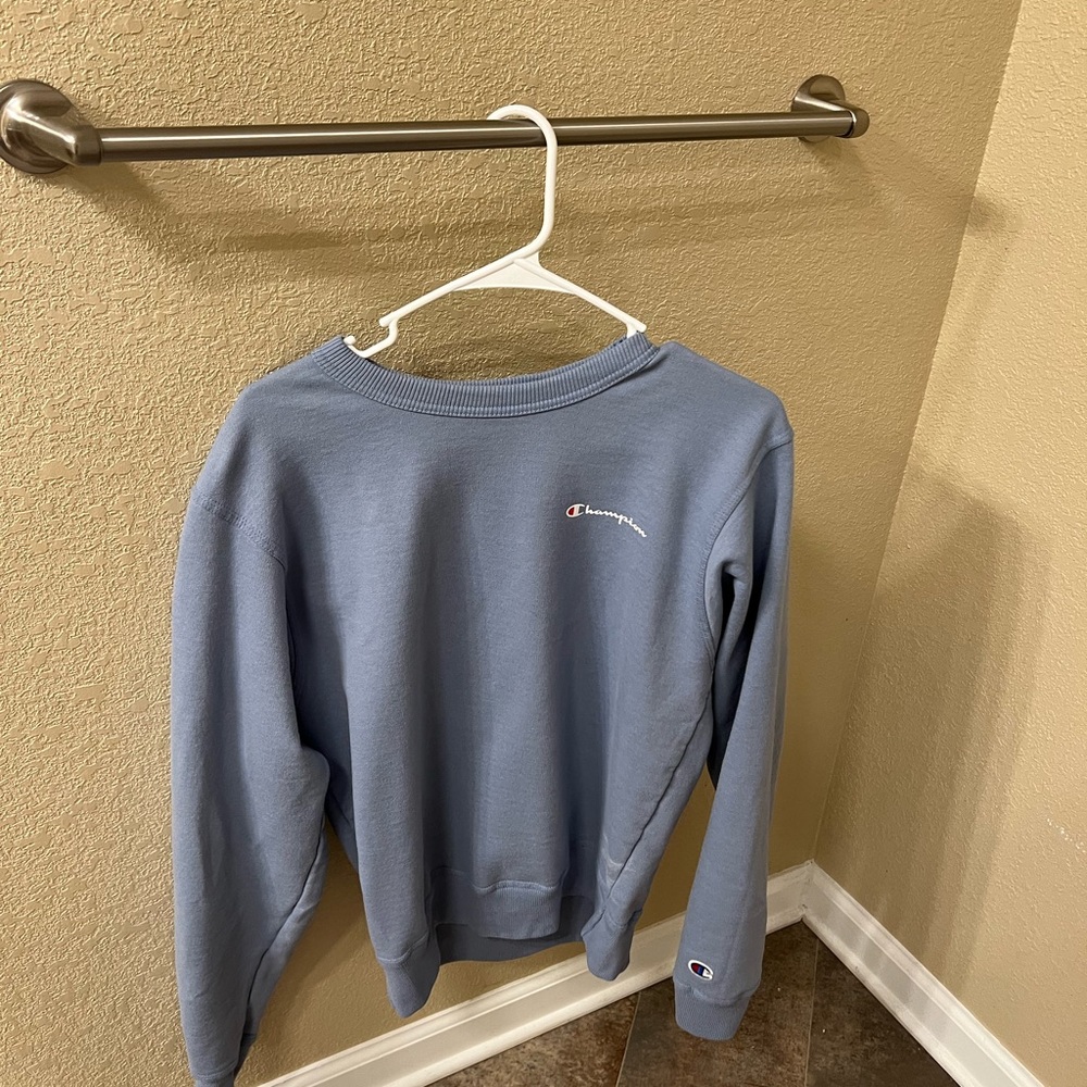 Blue crewneck